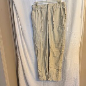 Men's Beige Casual Pants